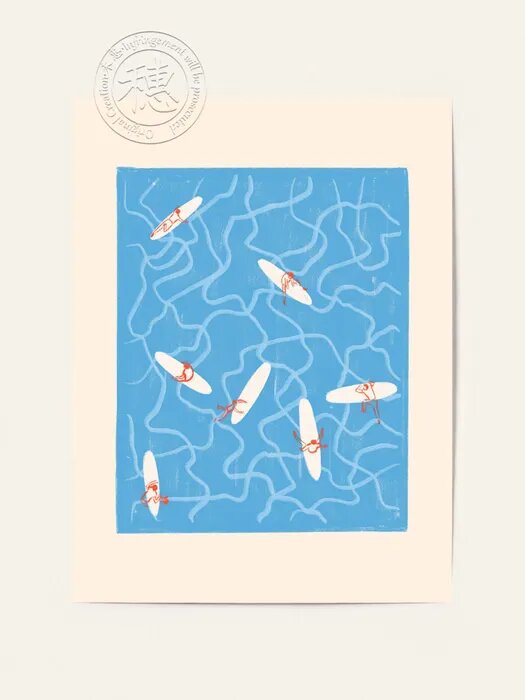 Постер "Surf", 40х30 см — фото 1