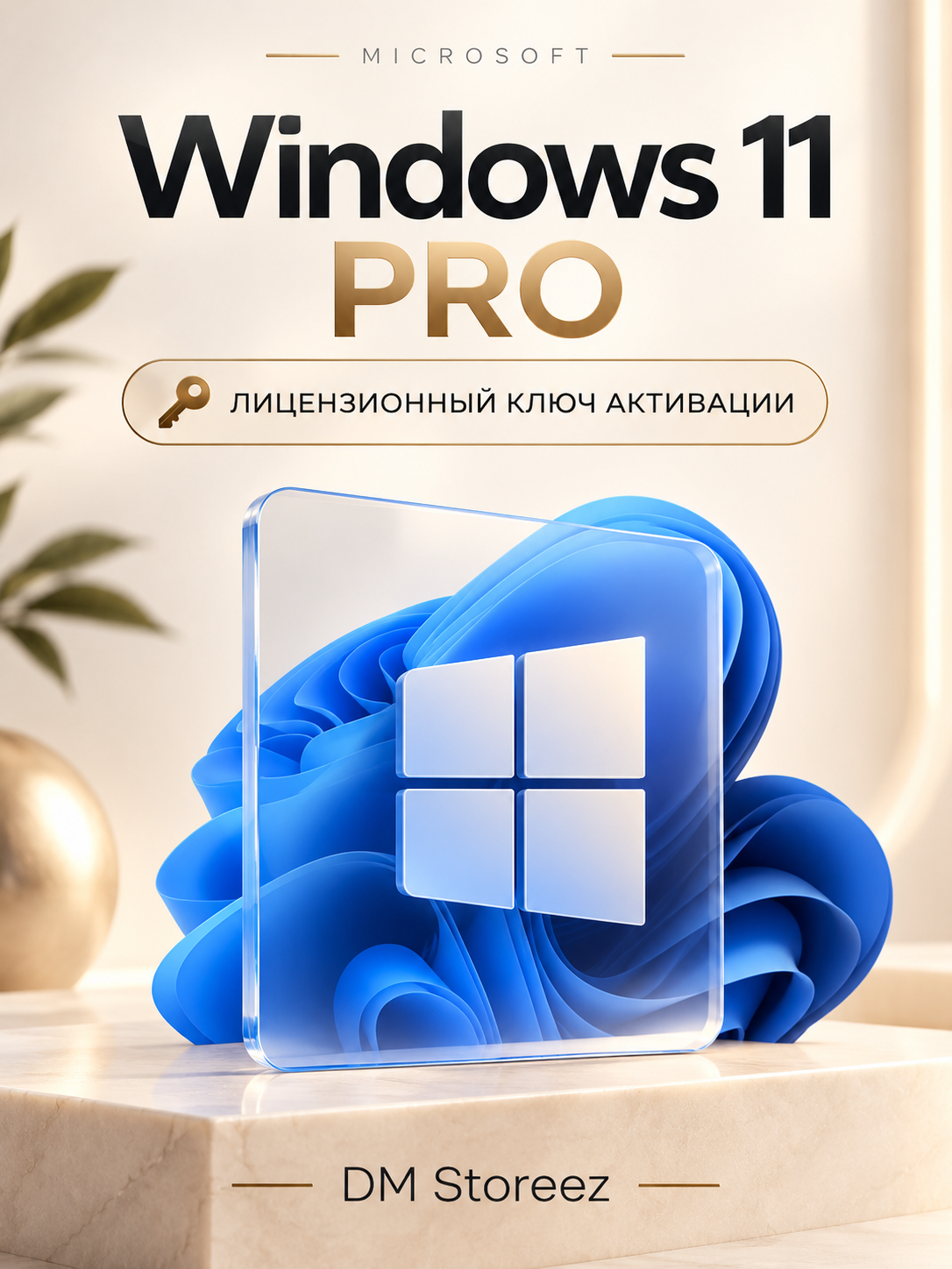 Ключ активации Windows 11 pro (бессрочная лицензия, онлайн активация)