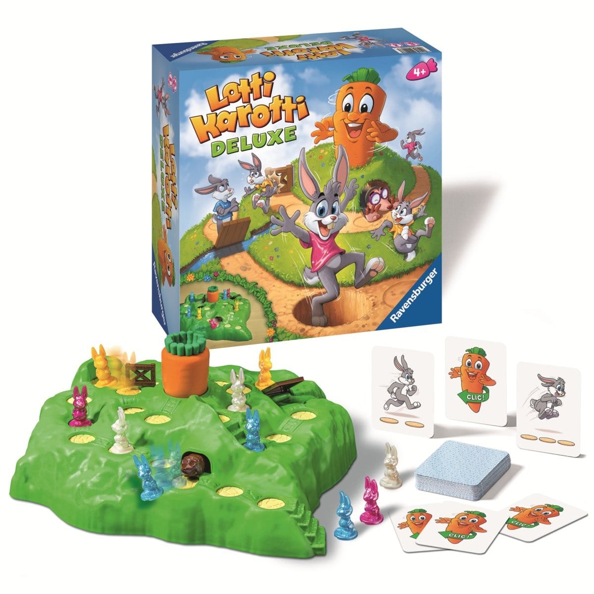 Головоломка Ravensburger Lotti Karotti Deluxe, игра на ловкость для детей