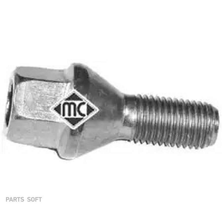 Болт колеса BMW E12/E21/E23/E24/E28/E30/E31/E32/E34/E36/E38/E39/E46/E60/E61/E63/E64/E87/E90/E91_METALCAUCHO METALCAUCHO 05438 | цена за 1 шт