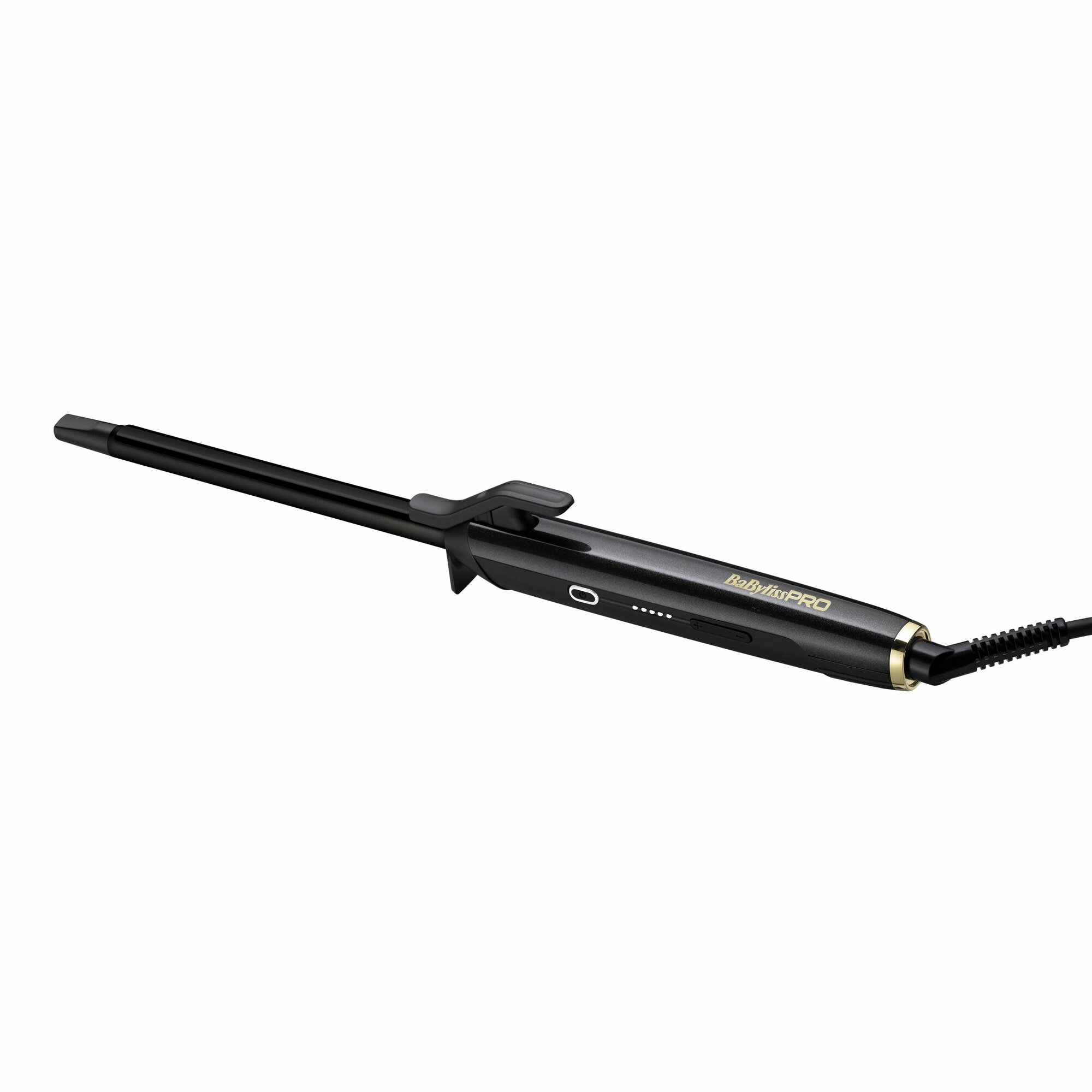 Плойка BaByliss PRO BAB2490E, 13 мм, черный оксид и керамический зажим, до 200 C, 5 режимов, шнур 2,8 м