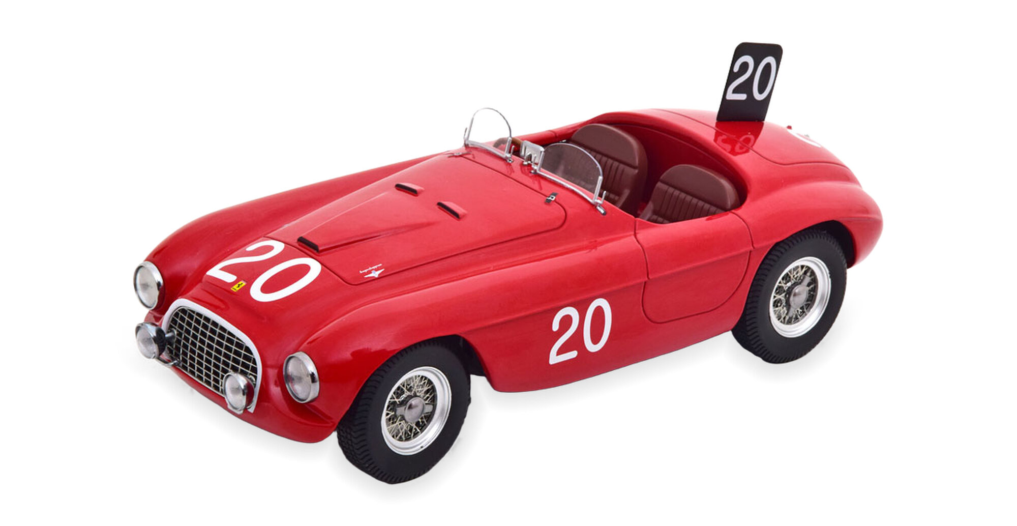 Модель коллекционная KK-SCALE Ferrari 166 mm winner 24H spa 1949