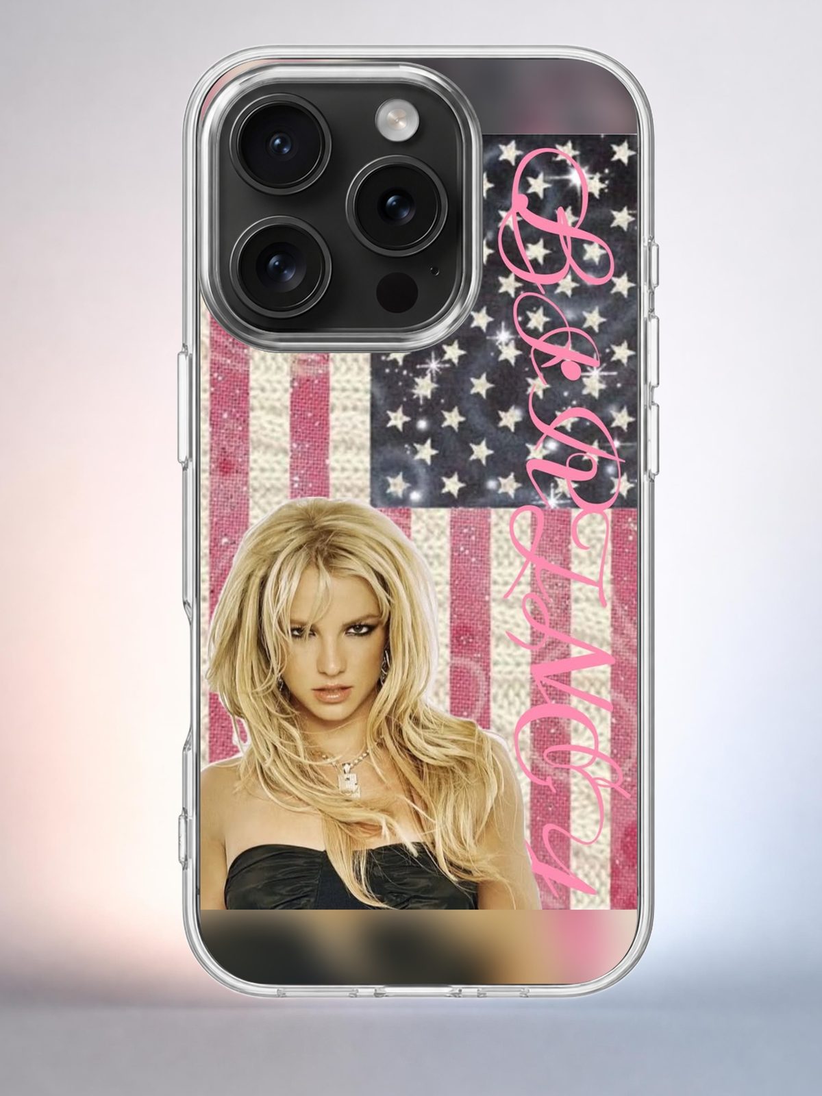 Чехол iPhone 15 Pro Бритни Спирс Y2K Indie Sleaze