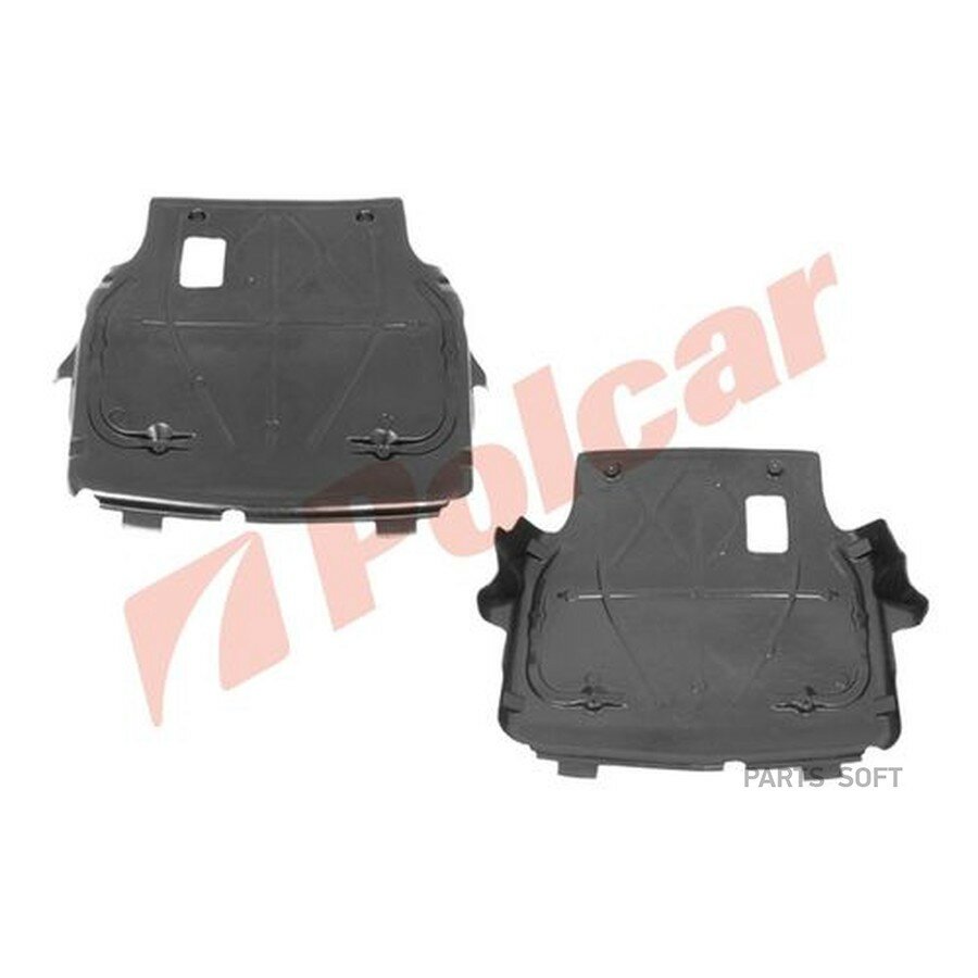 Защита двигателя VW T5 от официального дистрибьютора, POLCAR, артикул 9568346