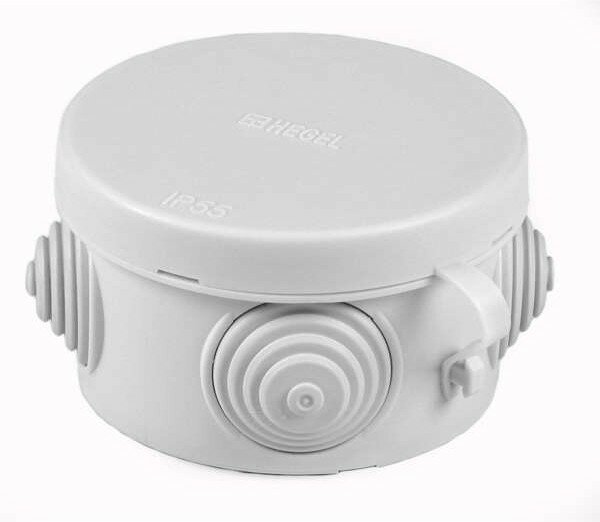 Коробка распределительная ОП 65х40мм IP55 HEGEL КР2601