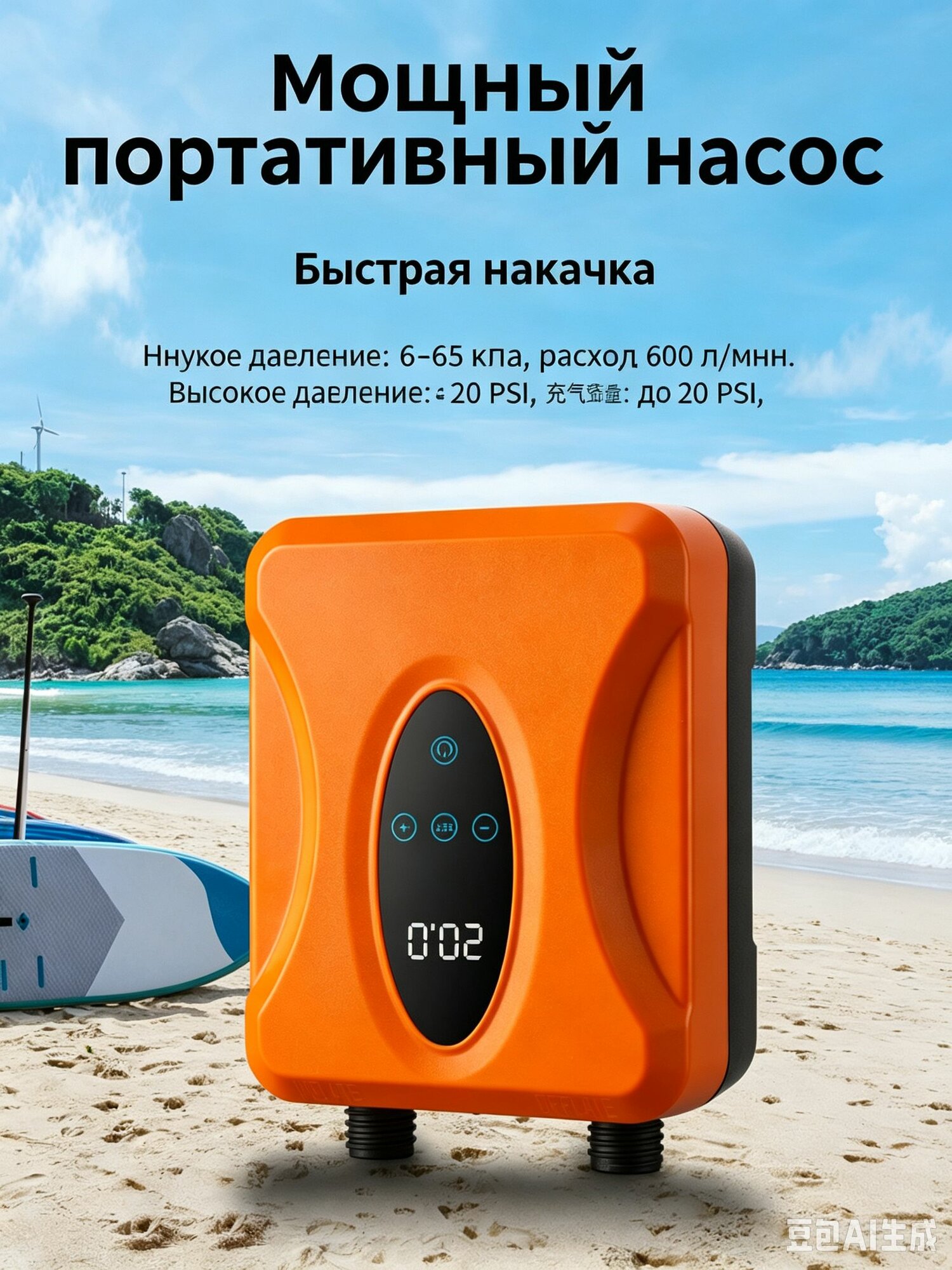 Насос аккумуляторный автомобильный