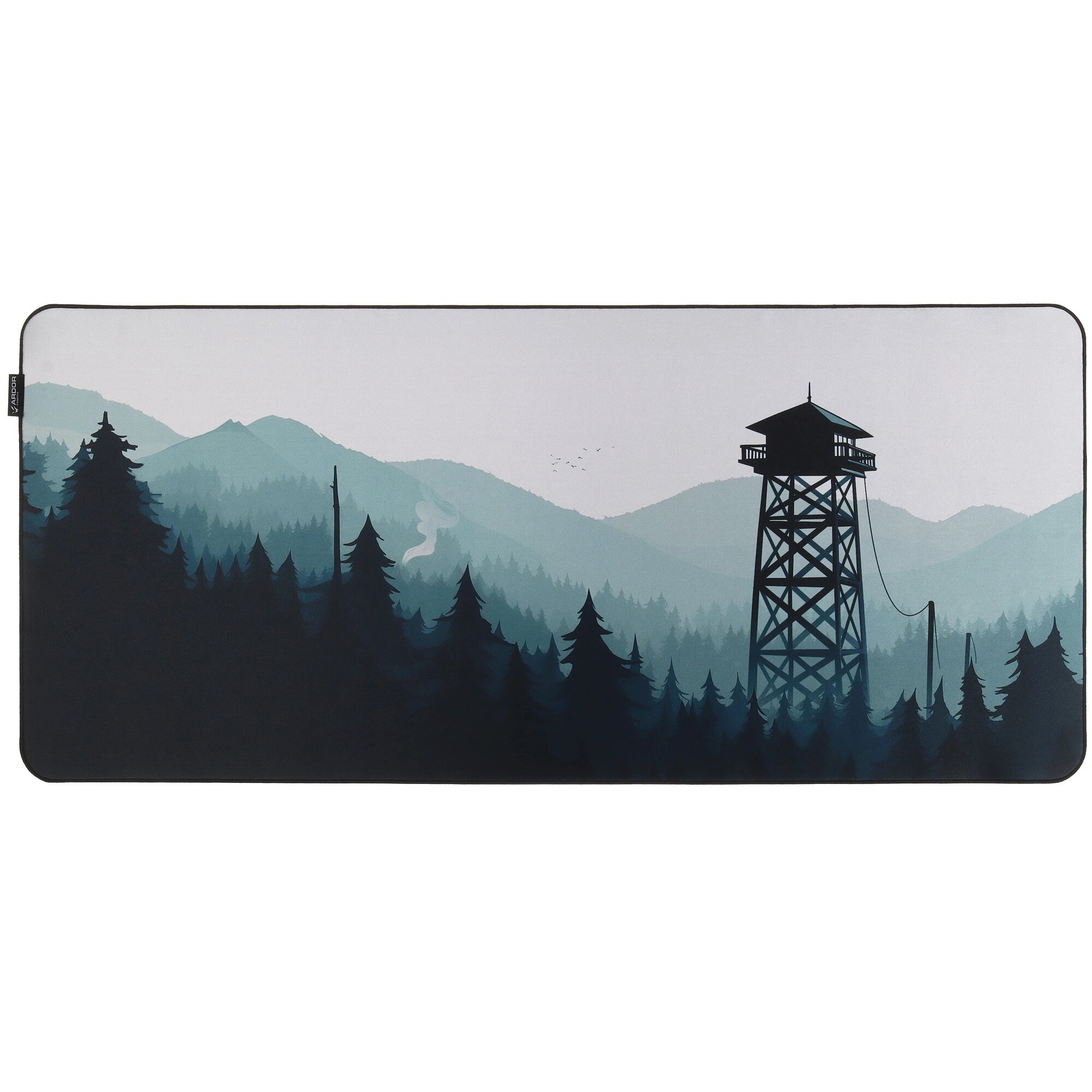 Коврик ARDOR GAMING Misty Spires (XL) разноцветный, 900мм x 400мм x 4мм