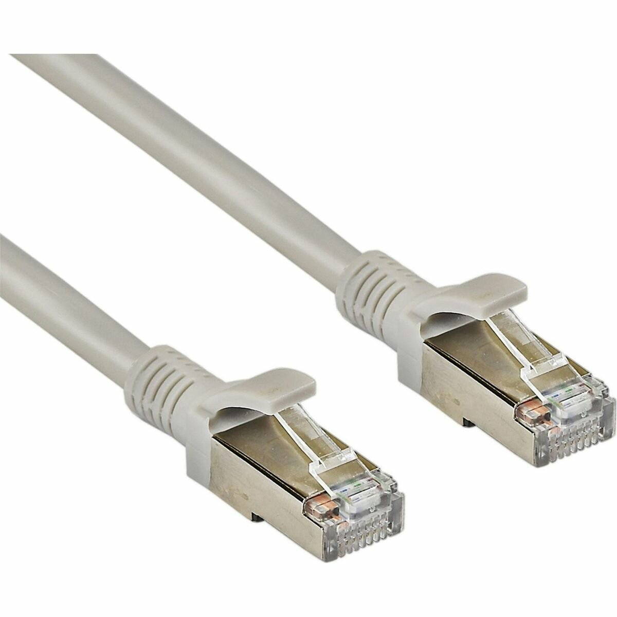 Патч-корд ExeGate FTP-RJ45-RJ45-C5e-3M-GY(), FTP/cat.5e/3м/серый (2047367)