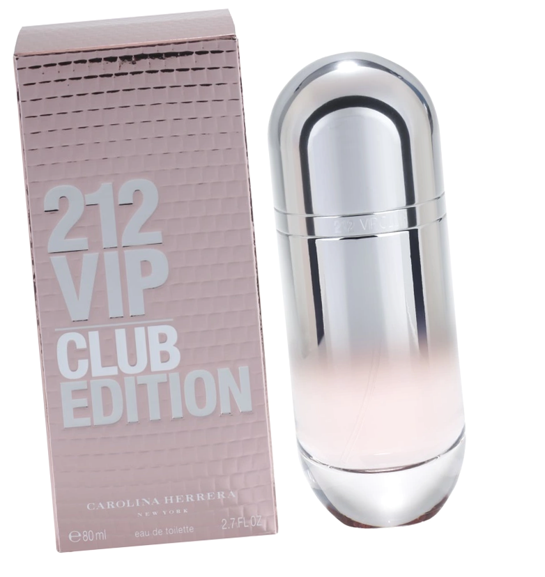 Туалетная вода женская Каролина Херрера 212 Вип Клаб 80 мл / Carolina Herrera Vip Edition