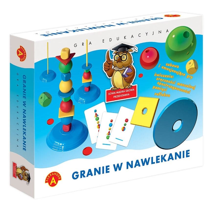 Головоломка Alexander Мудрая сова, игра-нанизывание