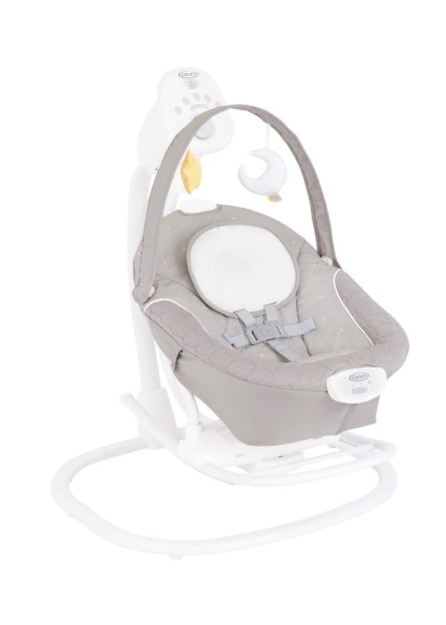 Шезлонг для новорожденных Graco SoftSway, Starlight, 0-9 кг