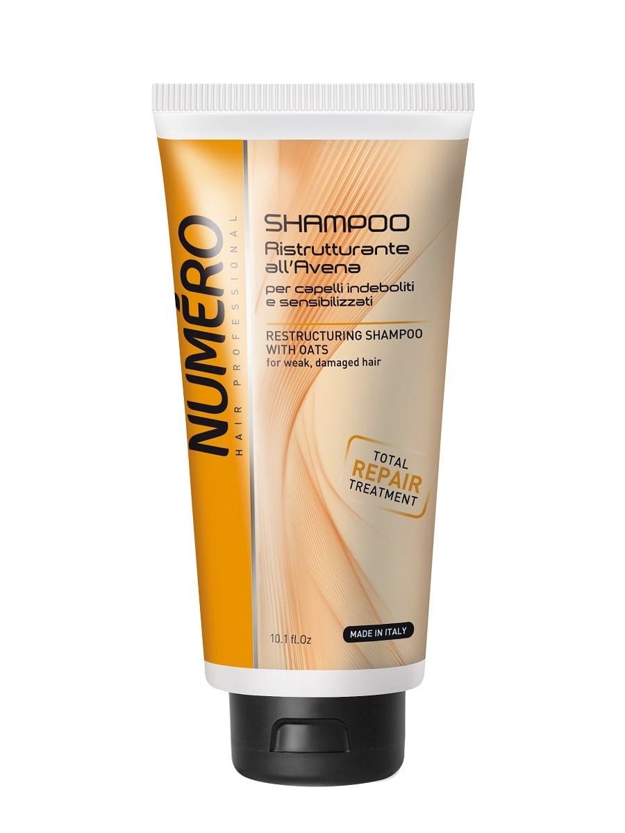Шампунь для волос Numero Restructuring Shampoo With Oats, 300 мл