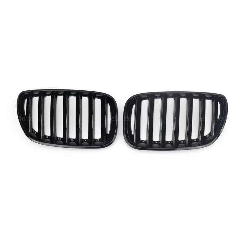 BMW X5 E53 LCI 2004-2006 Глянцевая Черная Передняя Решетка, Сменная Решетка Радиатора, Материал ABS, Автомобильный Аксессуар
