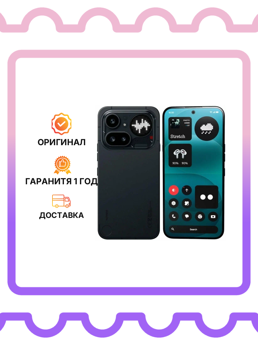 Смартфон Nothing Phone (4A) Pro 12GB + 256GB (Black|Черный) Регион - UK