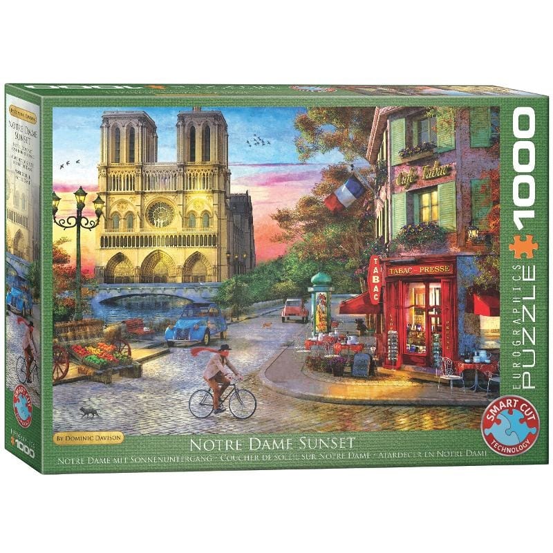 Пазл Eurographics Собор Нотр-Дам, 1000 элементов, 68x48 см