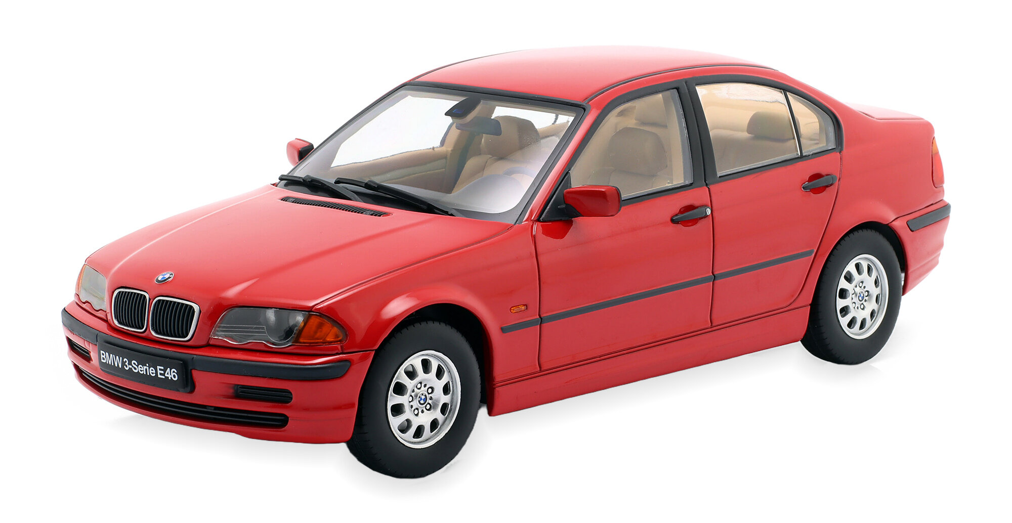 Модель коллекционная KK-SCALE Bmw 3ER E46 saloon 1999 red