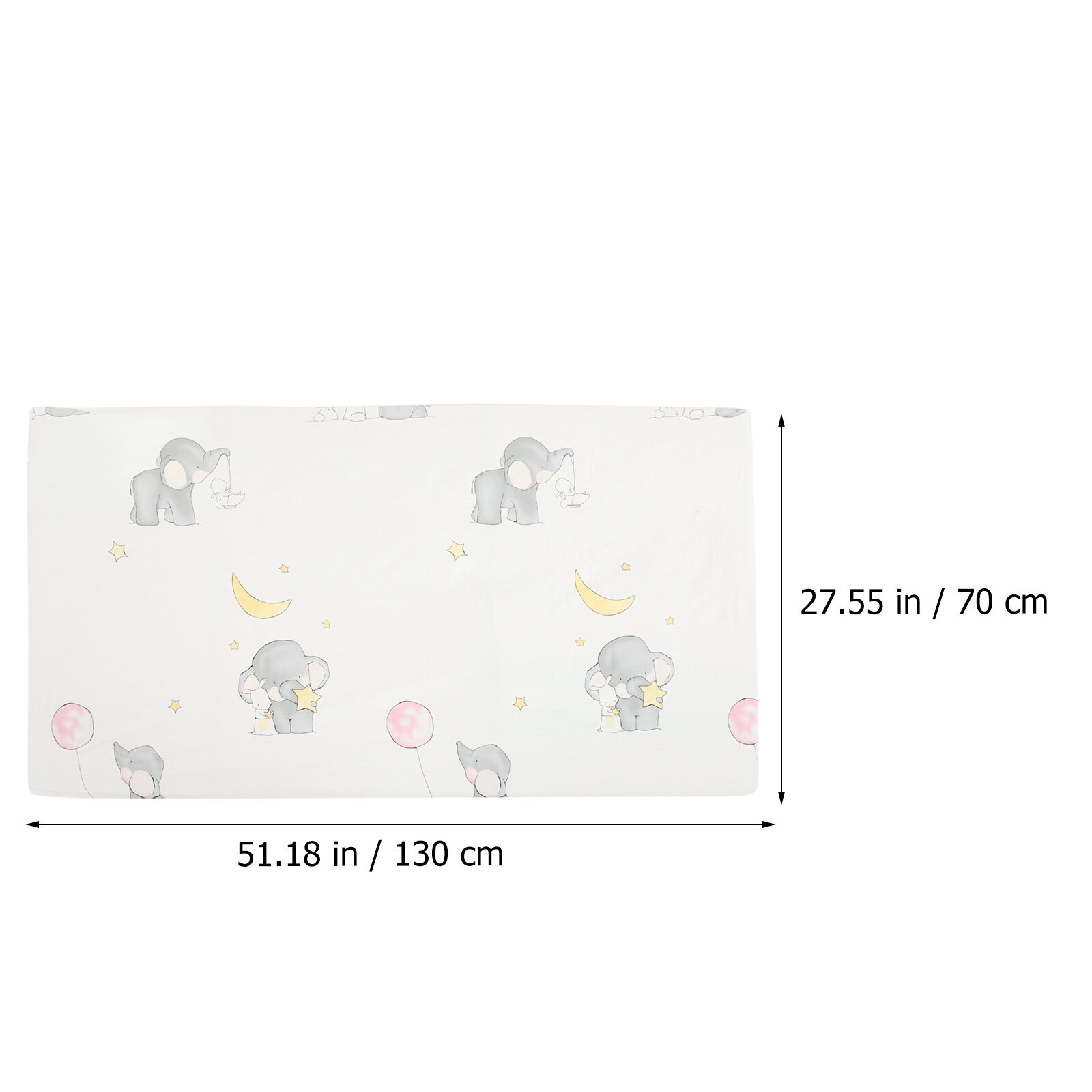 Подушка Для Колыбели Из Хлопка Подходит Для Новорожденных 130x70x0 6cm