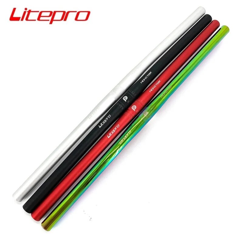 Черный руль Litepro 580 мм