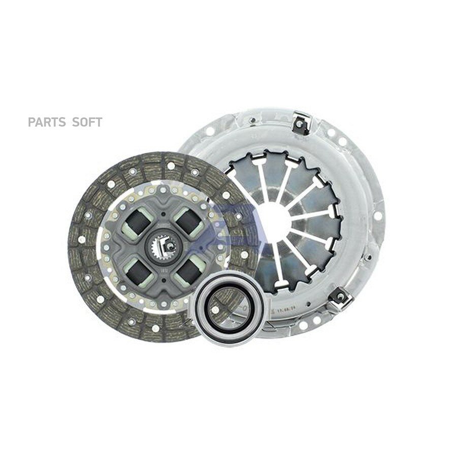 Комплект сцепления от официального дистрибьютора, AISIN, артикул KT037VE
