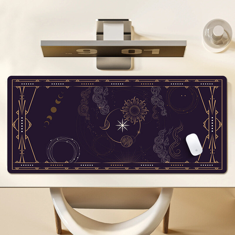 Компьютерная клавиатура Magic Circle с мультяшным рисунком и коврик для мыши с герметичными краями.