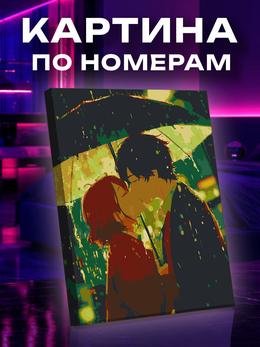 Картина по номерам Аниме