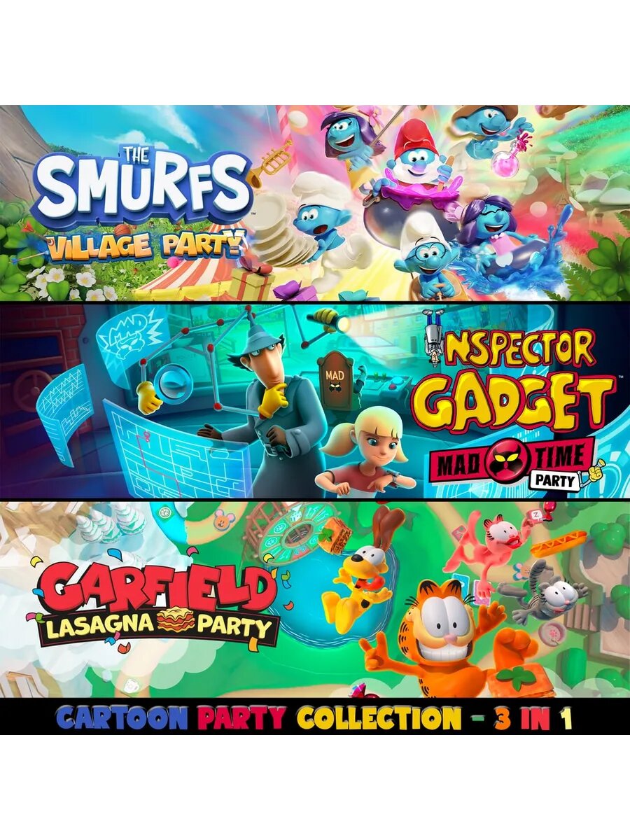 Cartoon Party Collection - 3 in 1 PS4 & PS5