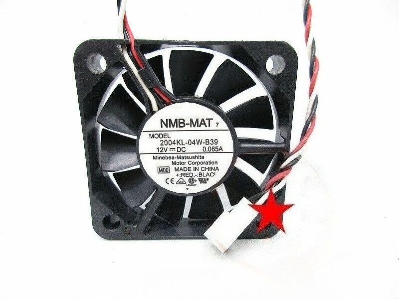 NMB-MAT 2004KL-04W-B39 5010 12V 0.065A 5 см 3-проводной, ультратонкий вентилятор охлаждения -
