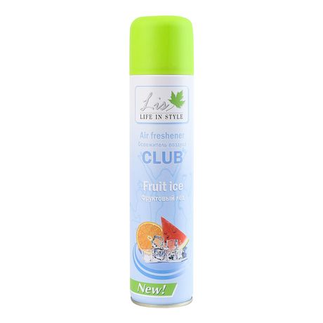 LIS Освежитель воздуха Club, Фруктовый лед, 300мл