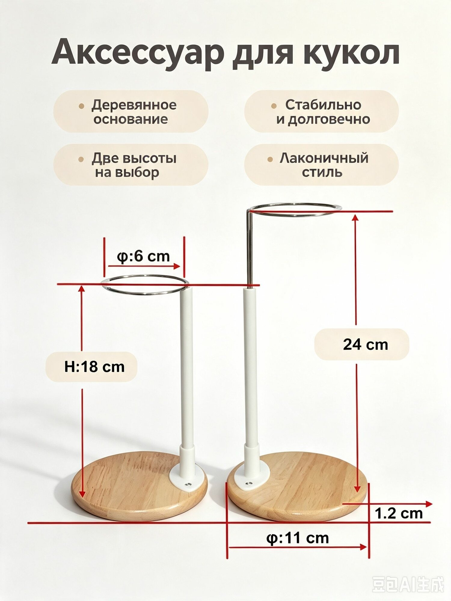 Подставки для кукол