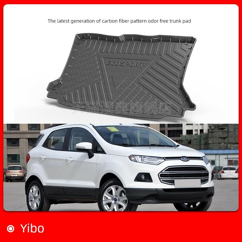 Коврик для багажника Ford Escape (2011-2017) с углеродным волокном, без запаха