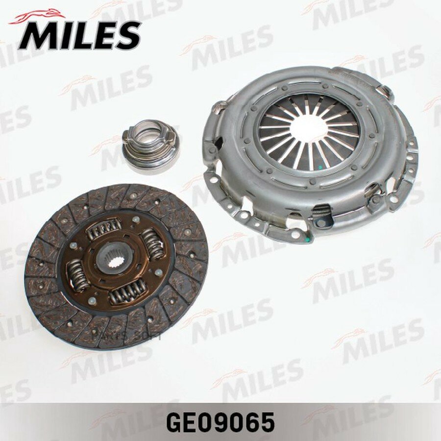 Сцепление комплект (MITSUBISHI COLT I-V/LANCER V-VII/BYD F3 1.3-2.0 80-) (LUK 620066860) GE09065 от официального дистрибьютора, MILES, артикул GE09065