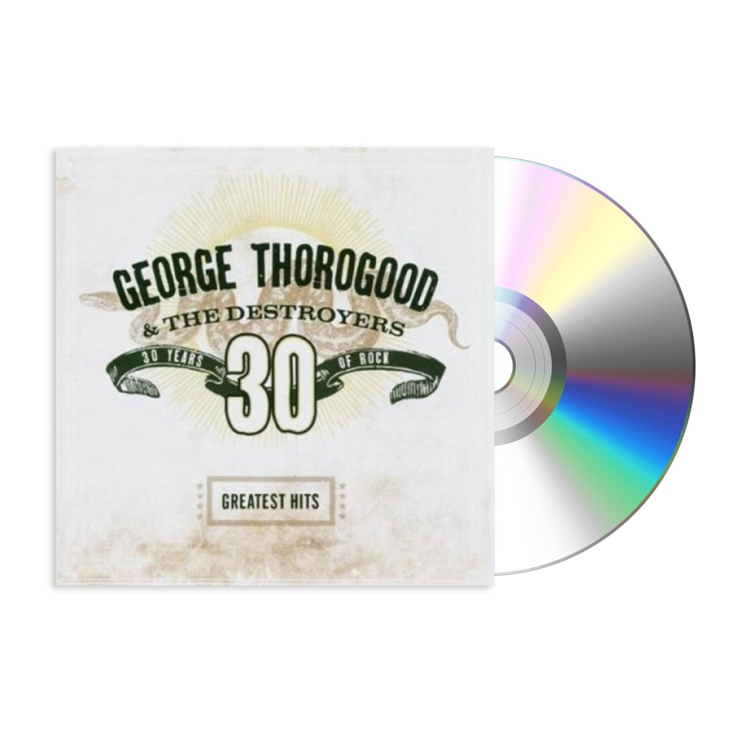 Музыка CD George Thorogood & The Destroyers - Greatest Hits: 30 Years Of Rock