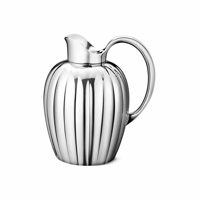 Кувшин стальной Georg Jensen Bernadotte ,1.6 л, цвет серебро