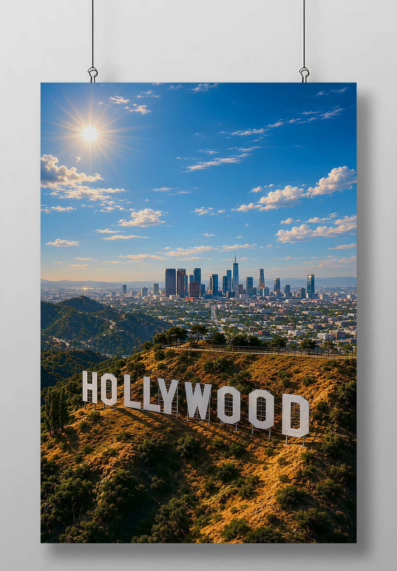 Постер/Плакат Голливуд (Hollywood)
