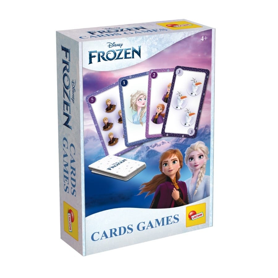 Настольная игра Lisciani Холодное сердце, карты для игры для детей, разноцветный