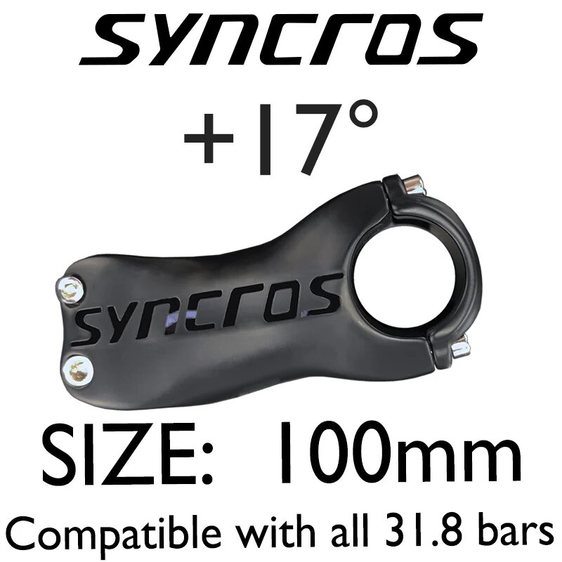SYNCROS T800 вынос руля черный 17D 100mm