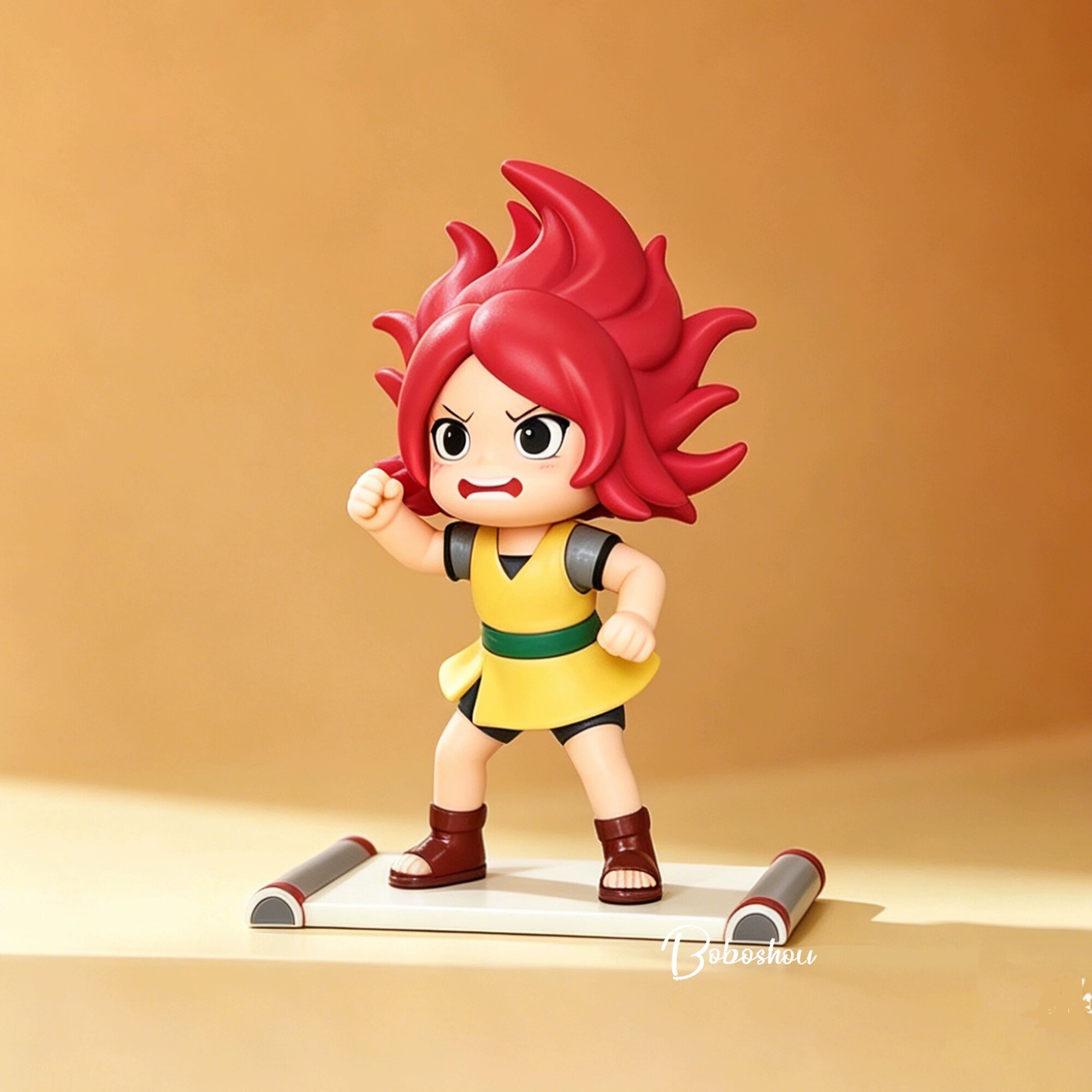 Коллекционная PVC фигурка POPMART Naruto Shippuden Childhood Blind Box, подтвержденный персонаж Кушина Удзамаки