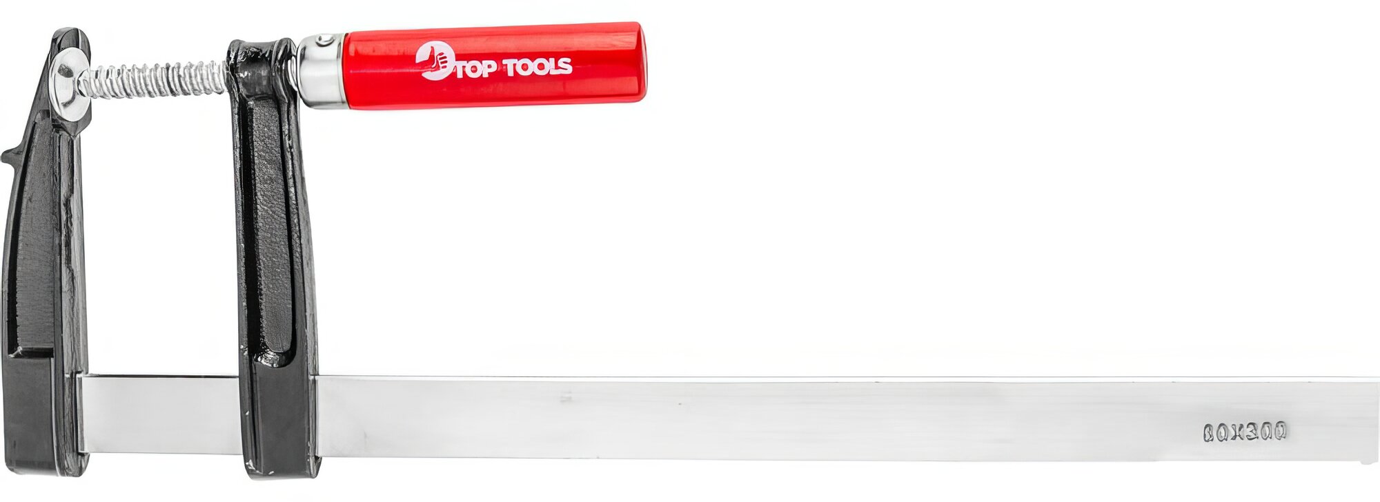 Струбцина (тип F, 80 x 300 мм) Top Tools 12A220