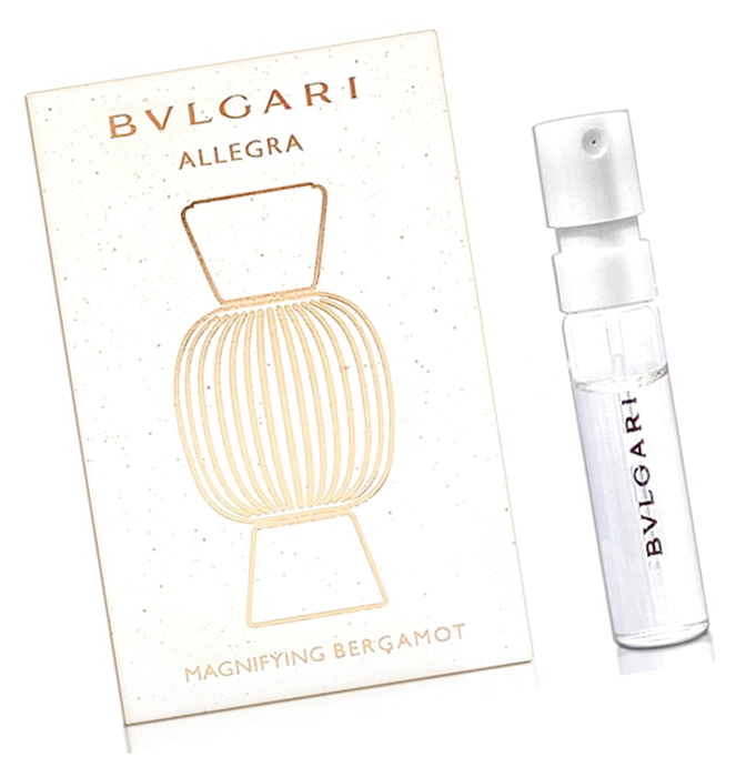 Парфюмерная вода Bvlgari Magnifying Bergamot Essence 1.5 миниатюра / Пробник парфюма Булгари Эссенция Бергамота