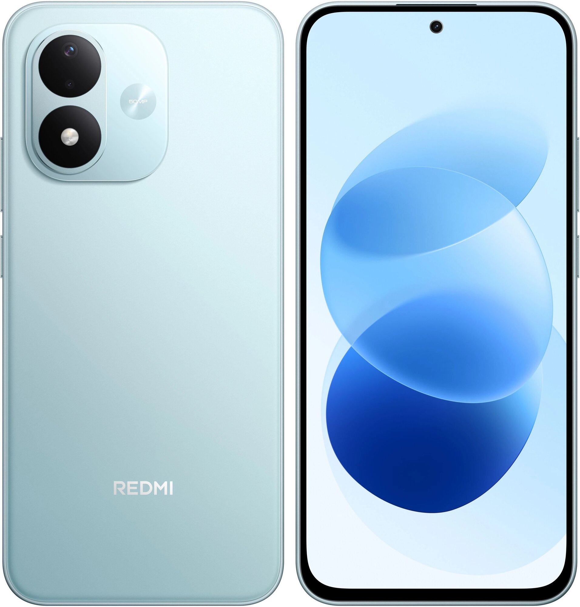 Смартфон Xiaomi REDMI Note 17 4G 4/128 ГБ, Sky Teal, NFC, RU