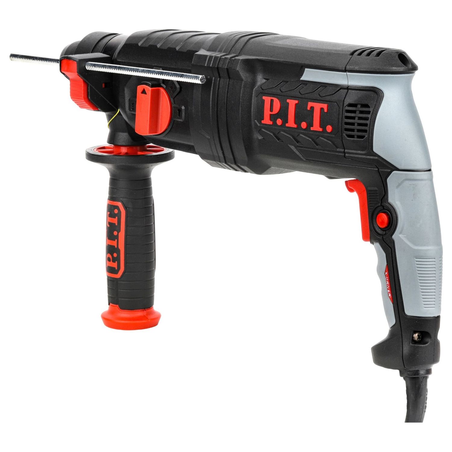 Перфоратор электрический P.I.T. PBH26-C8 SDS-Plus, 800 Вт, 3.2 Дж, кейс