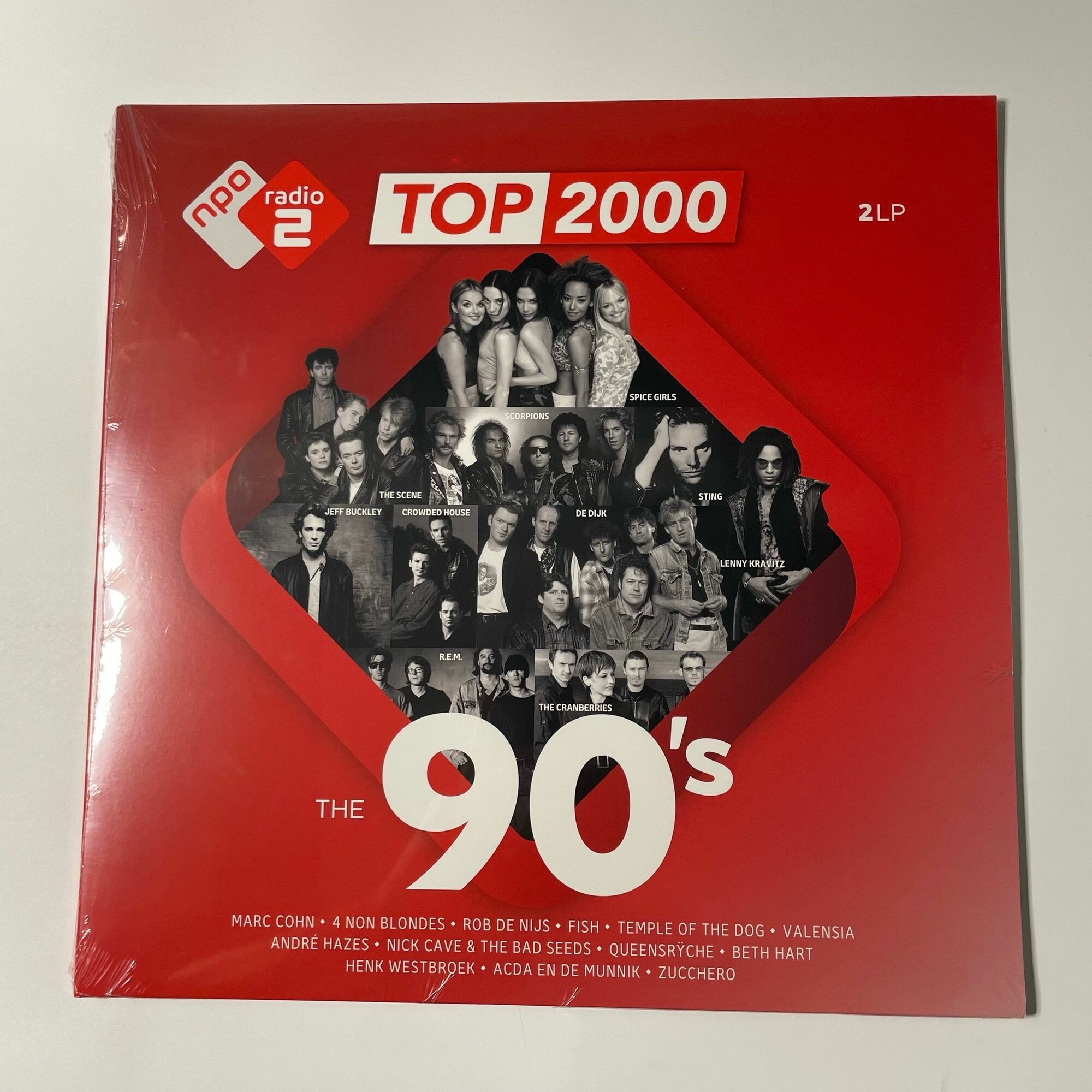 Виниловая пластинка LP Сборник Top 2000 The 90s (Нидерланды 2025) (Rem, Nick Cave, Spice Girls, Sting и др)