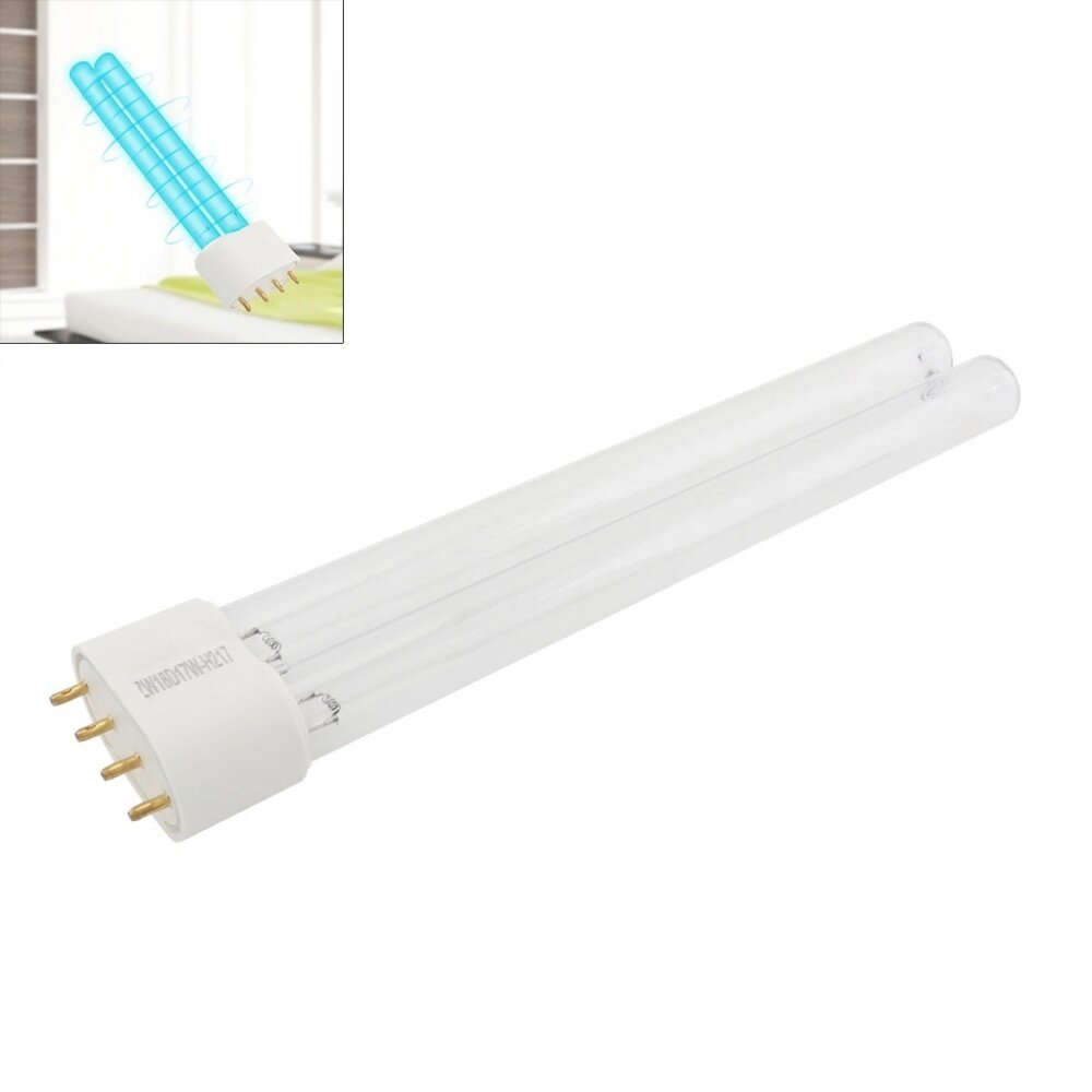 2G11 UV Tube Light 4-Контактная Ультрафиолетовая Лампа Мощностью 18 Вт Для Очистки Лампы В Гостиной