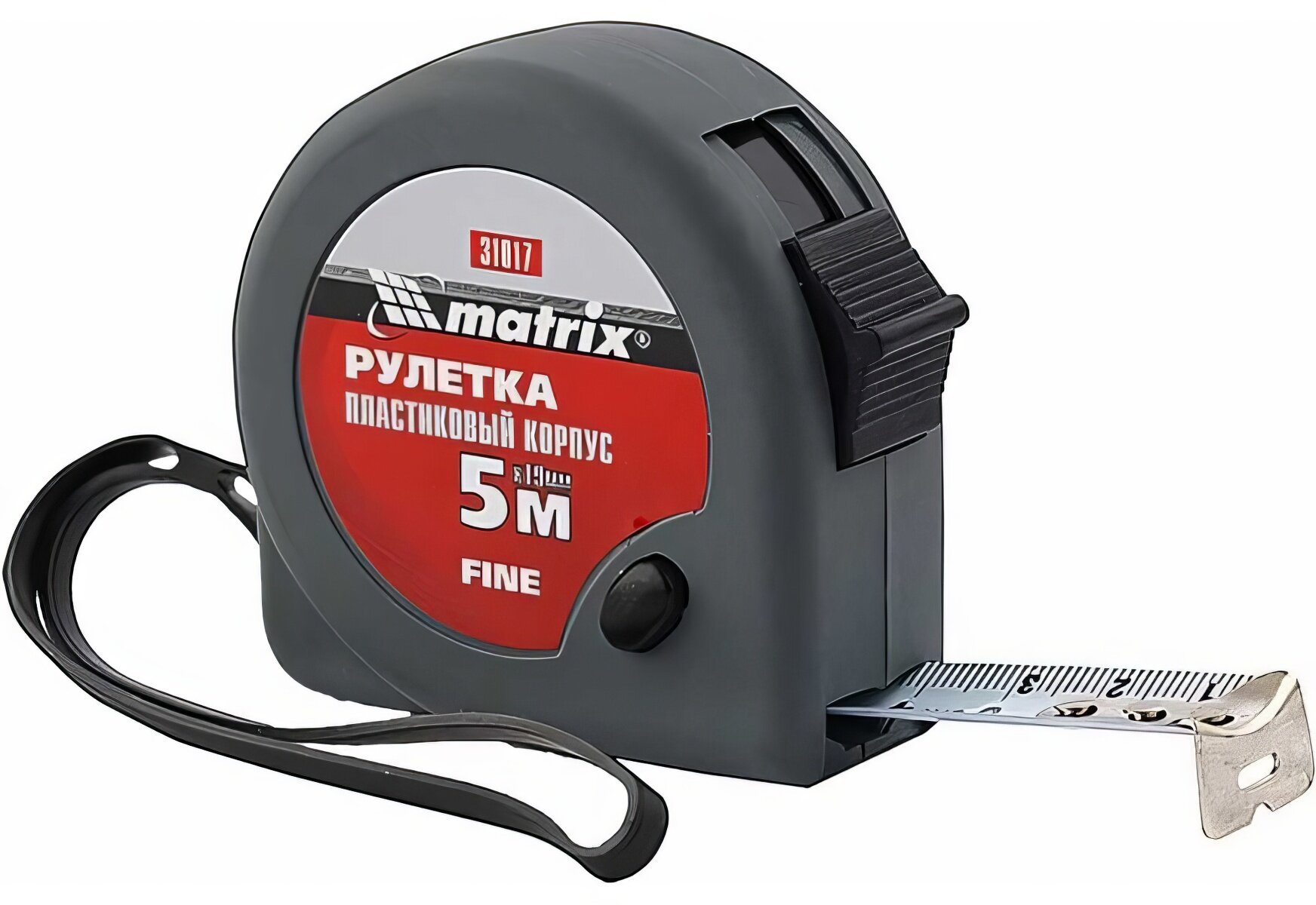 Рулетка 5 м х 19 мм Fine MATRIX 31017
