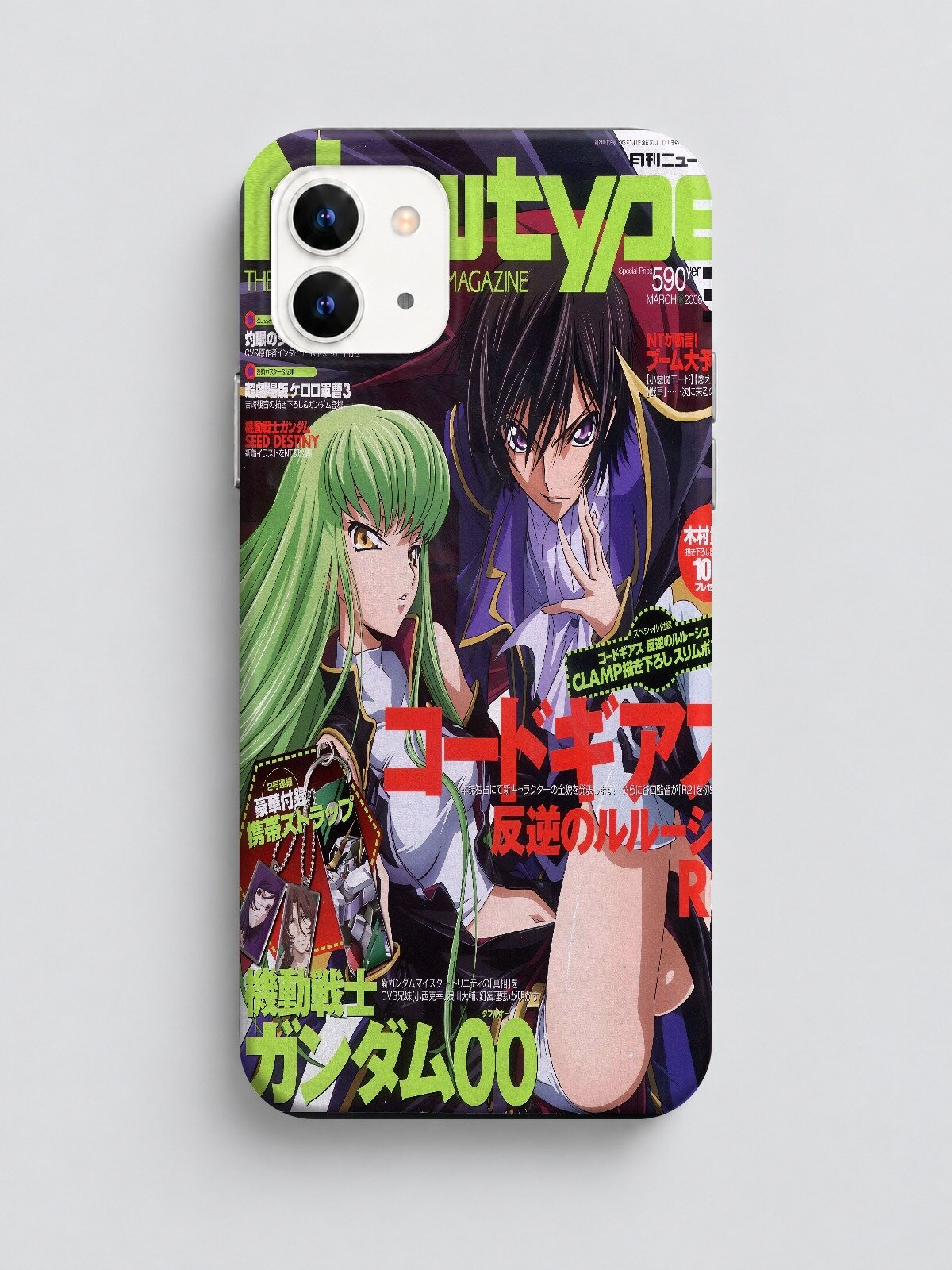 Силиконовый чехол на iphone 12 Code Geass Lelouch