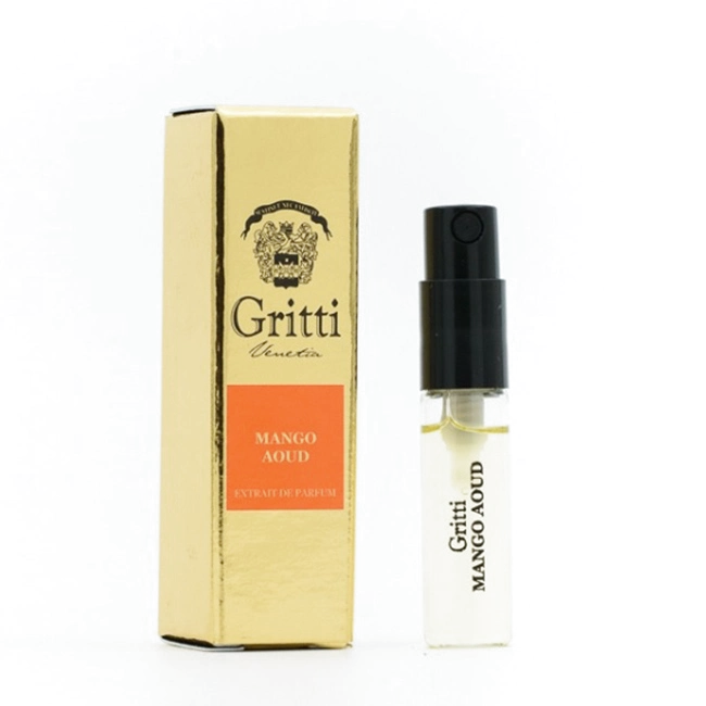 Оригинальный парфюм Гритти Манго Уд пробник 2 / Духи Gritti Mango Aoud миниатюра / Сэмпл аромата
