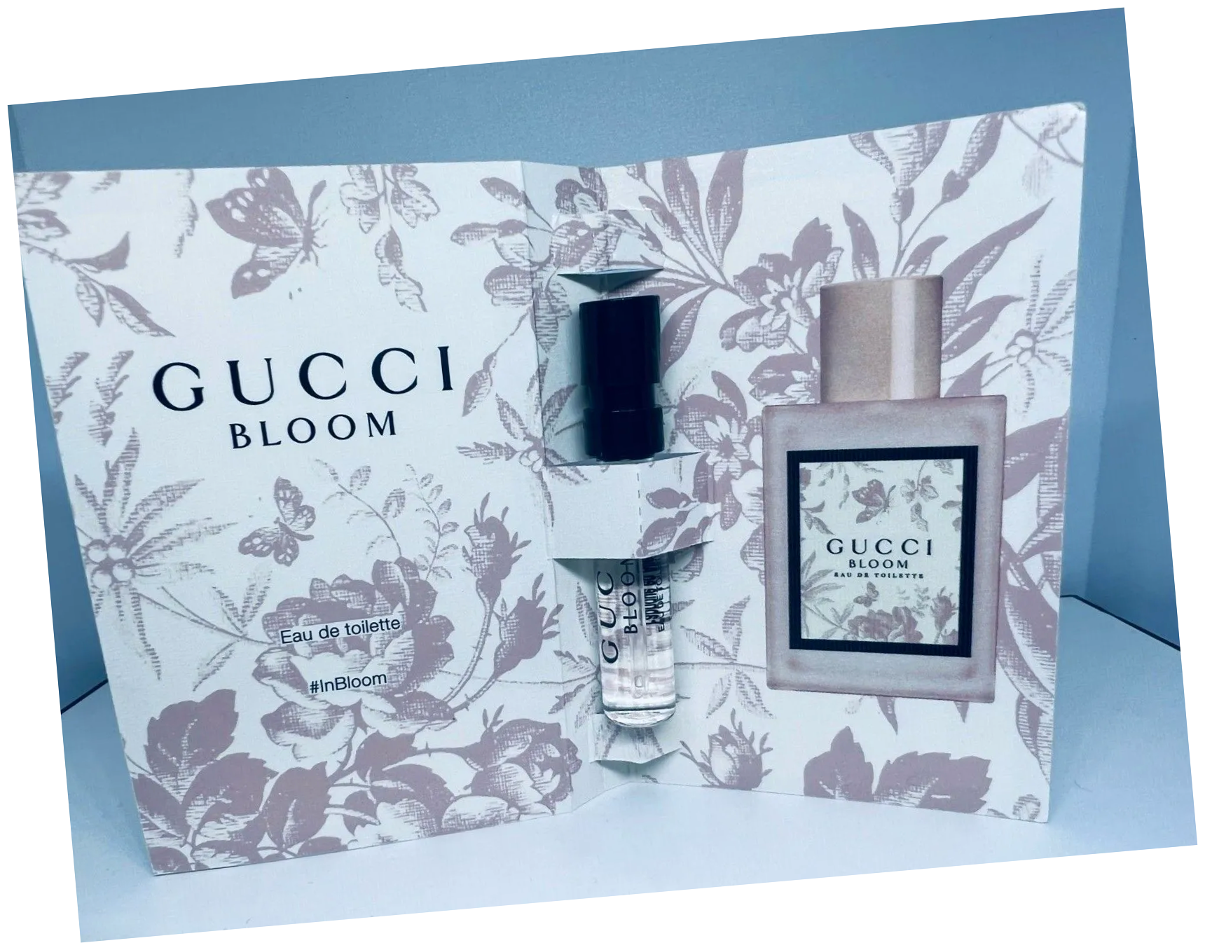 Туалетная вода Gucci Bloom Eau De Toilette пробник 1.5 / Гуччи Блум О Де Туалет мини-формат / Аромат на каждый день