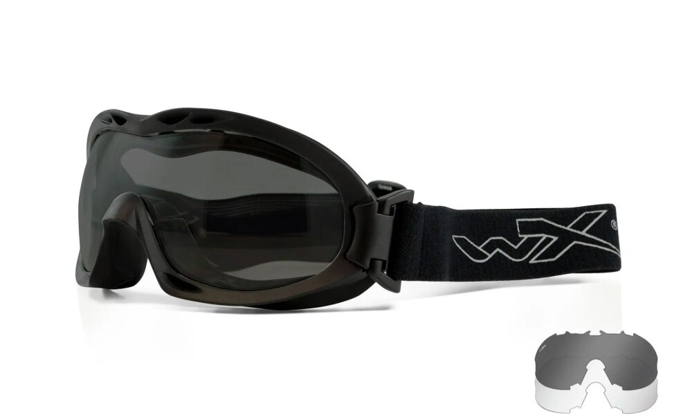 Очки Nerve Wiley-X, цвет Matte Black/Grey Clear(R-8051)
