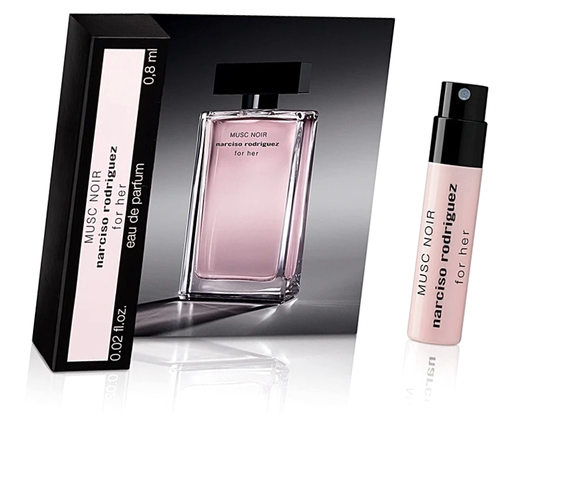Сэмпл аромата Narciso Rodriguez Musc Noir For Her Eau De Parfum 0.8 / Парфюмерная вода Нарциссо Родригес Мускус Нуар Фо Хёр О Де Парфюм миниатюра