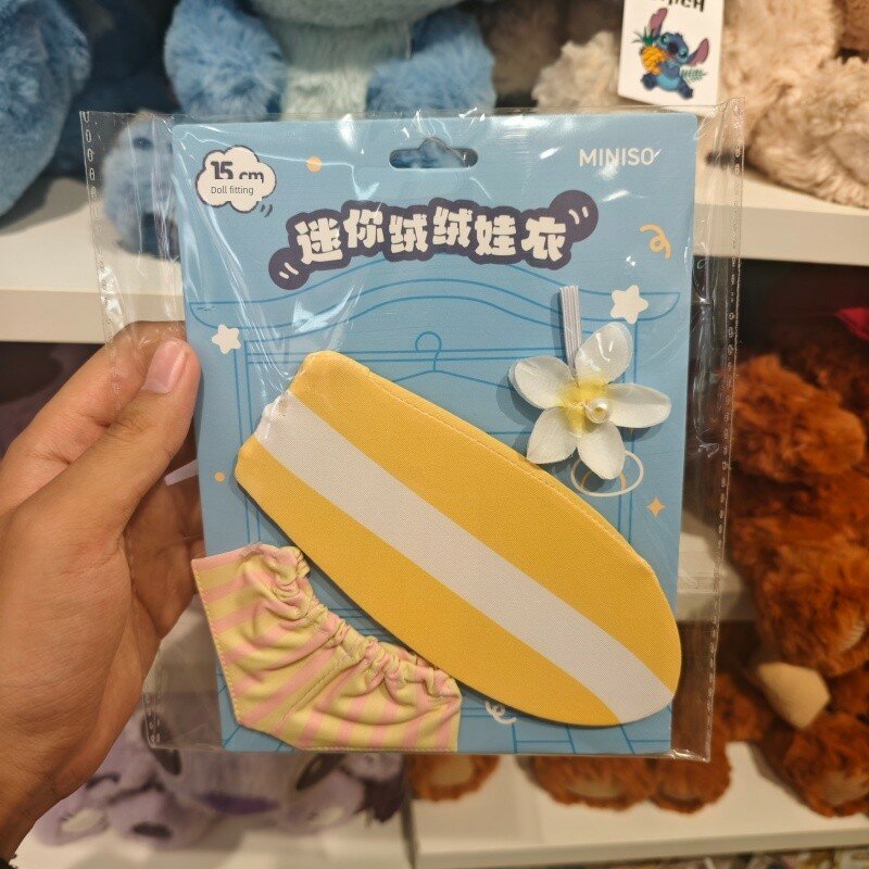 MINISO Аксессуар пляжный доска для кукол 15 см в стиле серфинга